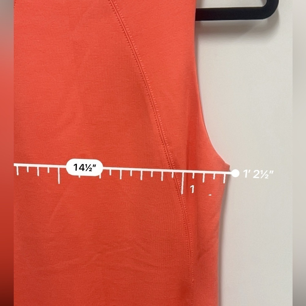 Babaton Aritzia Miguel Sleeveless Ponte Knit Sheath Dress Coral Size 10 - Picture 11 of 12
